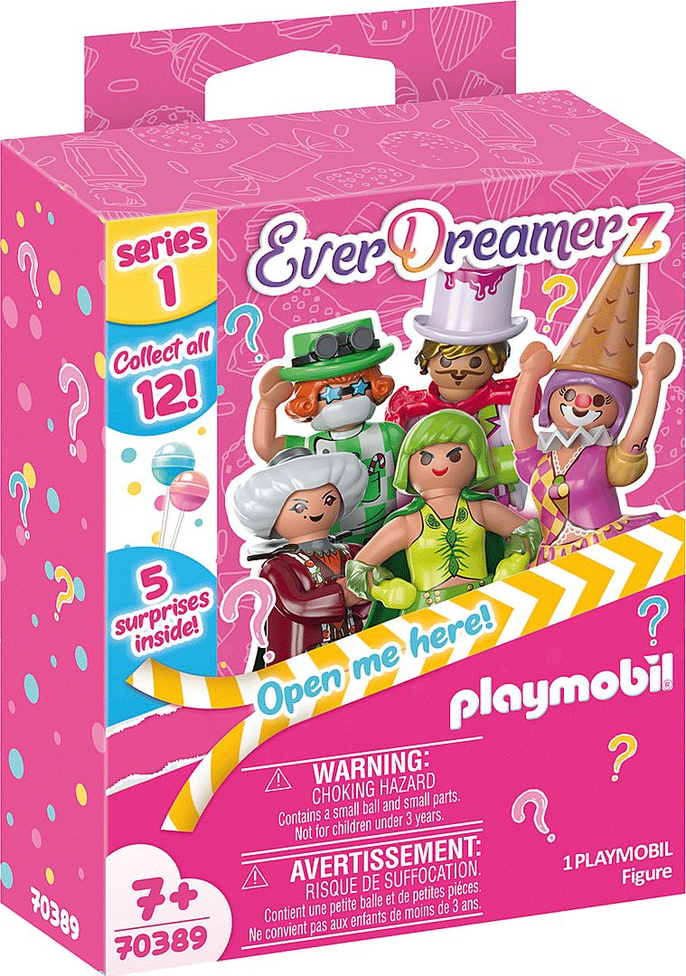 Playmobil Pudełko Niespodzianka Candy World (70389)