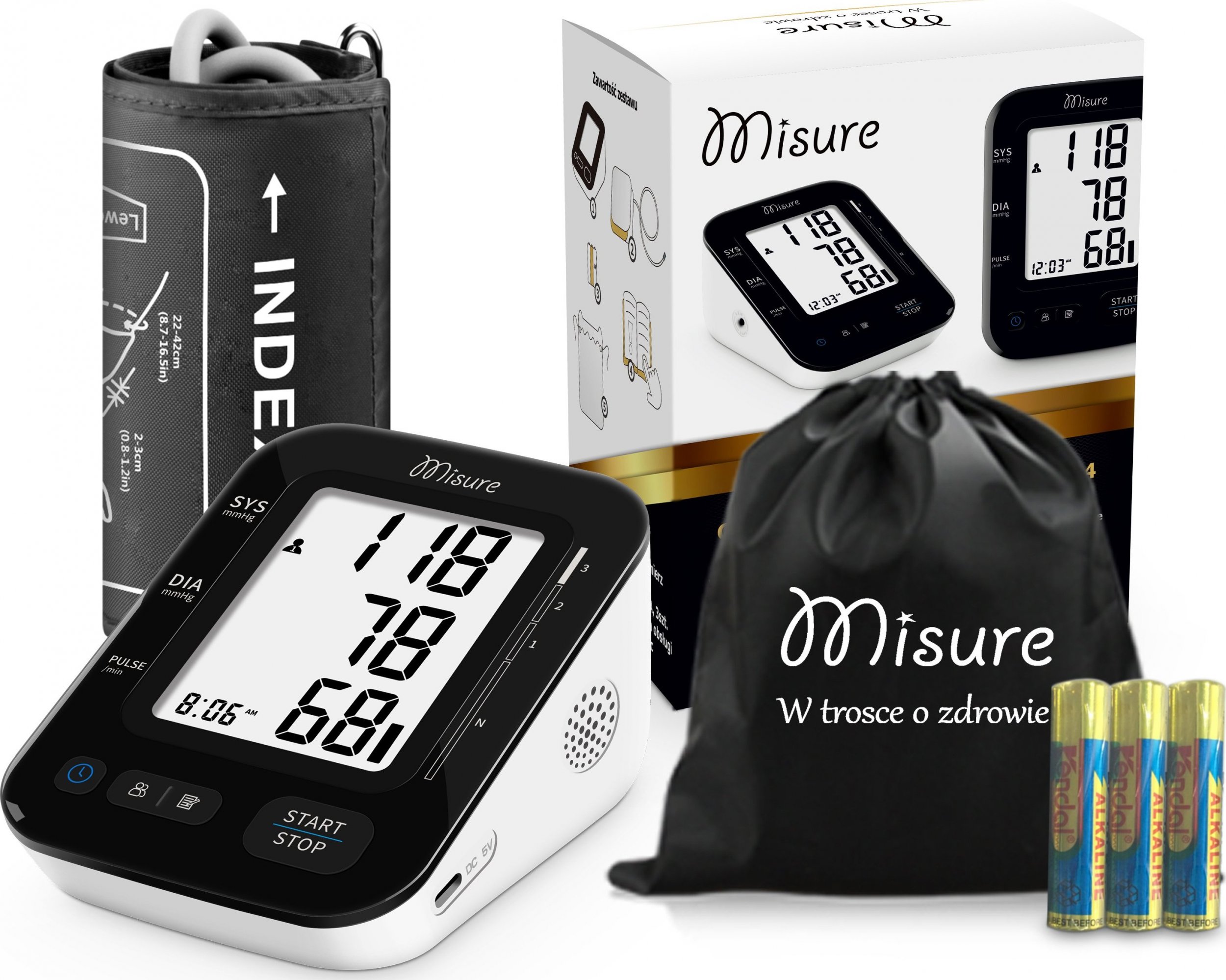 Ciśnieniomierz Misure Ciśnieniomierz naramienny Misure MI Med 4