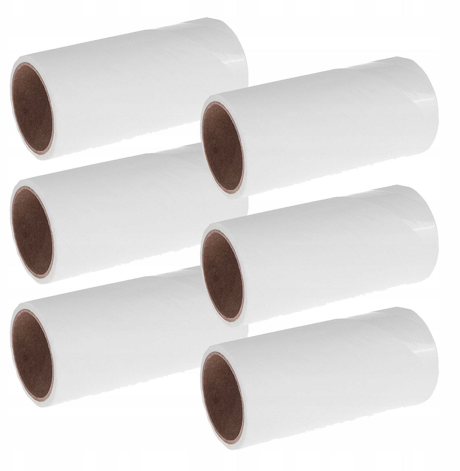 Geko Zestaw 6szt wkładów do rolki do czyszczenia ubrań 10cm x 60listków (50)