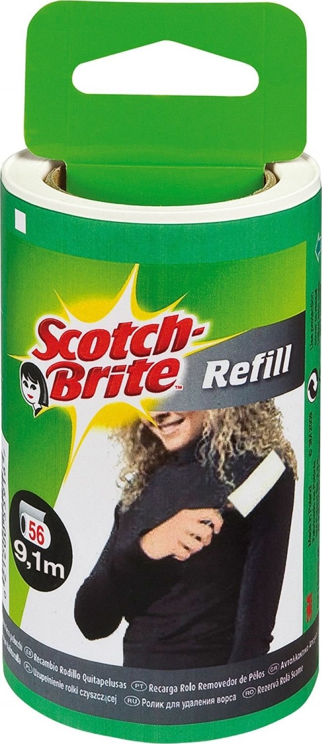 Scotch Wkład do rolki czyszczącej BRITE Silver, 56 listków