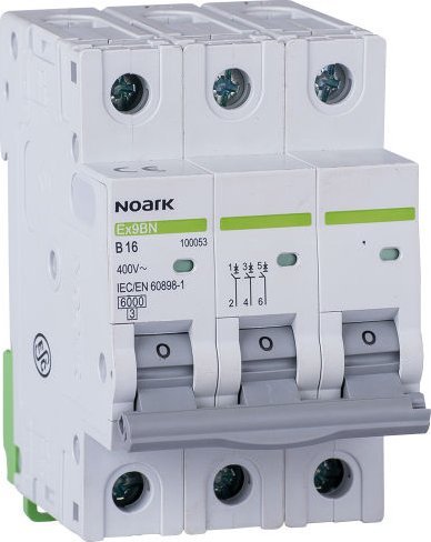Wyłącznik Nadprądowy Ex9Bn 3P C10 100141 Noark Noark
