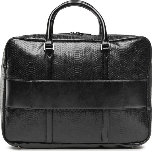 Guess Guess, Guess, Leather, Leather Briefcase, Laptop Compartiment, Black, 40 x 30 x 9 cm, For Men ...