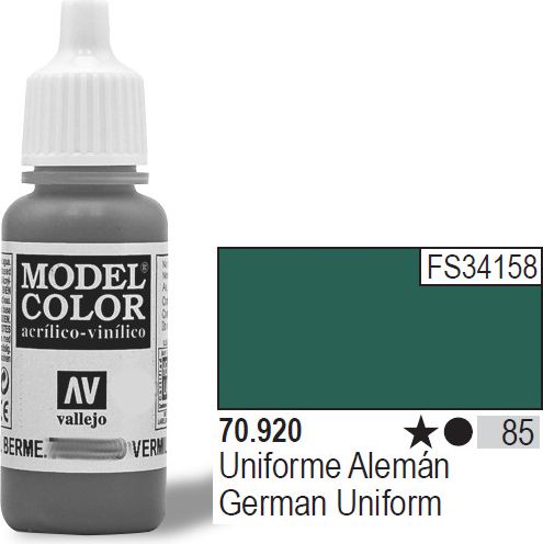 Vallejo Farba Nr85 German Uniform 17ml - 70920