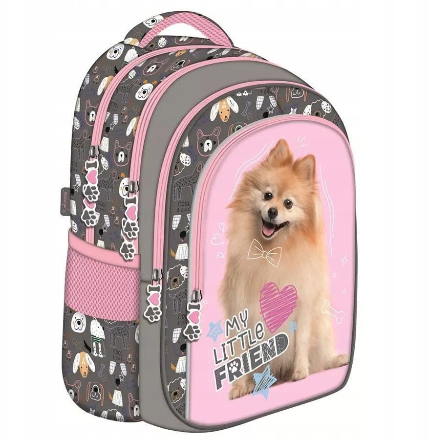 Plecak 4-komorowy BPL-58 My Little Friend Sweet Pomeranian
