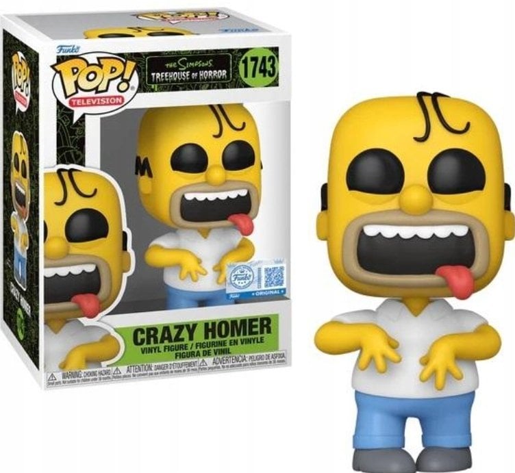 Фото - Фігурки / трансформери Funko Figurka Pop Vinyl Excl Simpsons TOH Homer