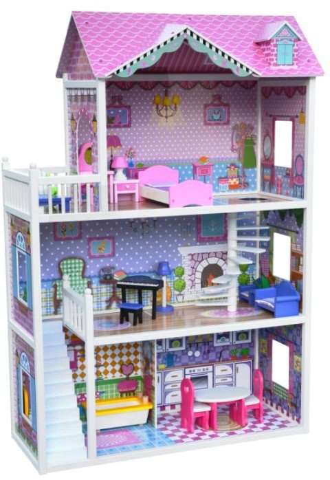 Фото - Усе для ляльок JULIA - drewniany domek dla lalek