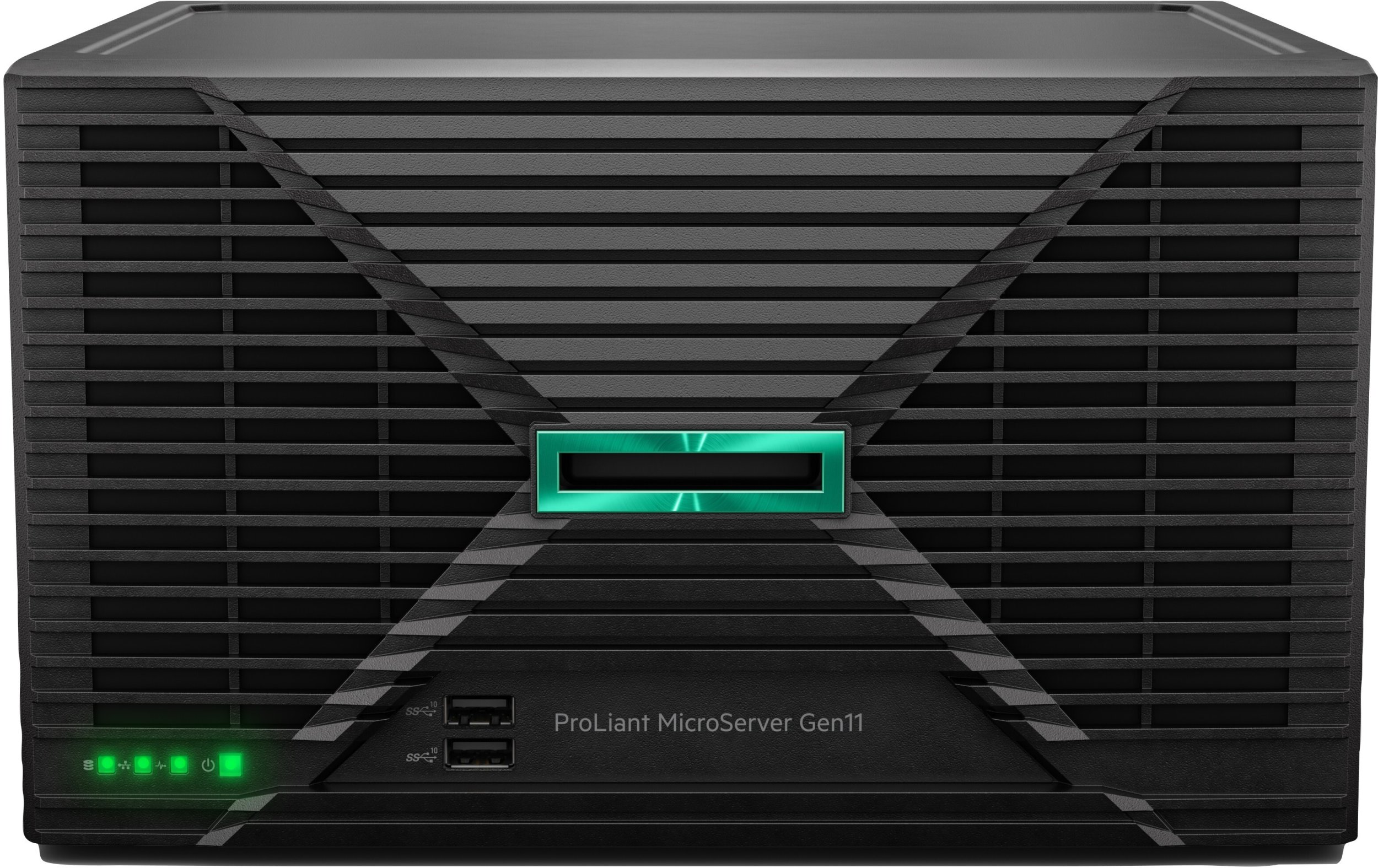 HPE ProLiant MicroServer Gen11 6325P 3.5GHz 4c 1P 1x32GB-U 4LFF-NHP 2x4TB HDD 1x180W PS EU Server