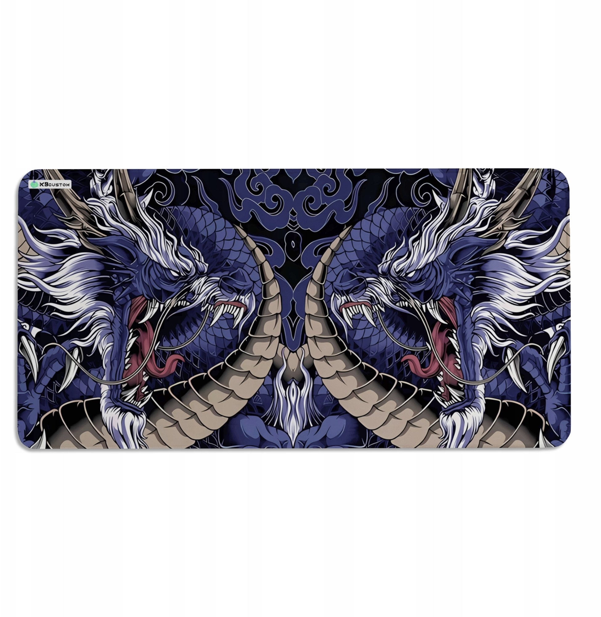 Podkładka KBcustom DUŻA PODKŁADKA MATA POD MYSZKĘ MYSZ 120x60cm XXXL KBcustom Biurko Dragon 59