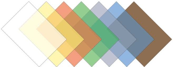 Argo Folie przezroczyste; Bezbarwna, 100 sztuk (410201)