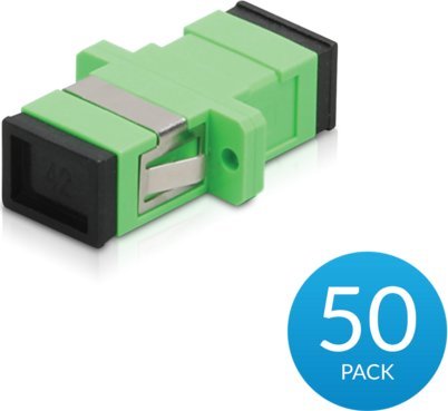   Ubiquiti UBIQUITI UF-ADAPTER-APC-50 ADAPTER SC/APC SM SIMPLEX GREEN 50-PACK