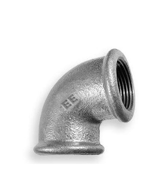 Odlewnia Zawiercie Kolano 90 stopni A1 5/4" ocynk - 13796