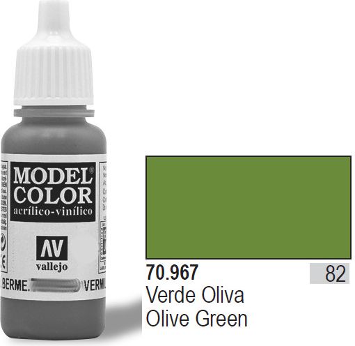 Vallejo Farba Nr82 Olive Green 17ml - 70967