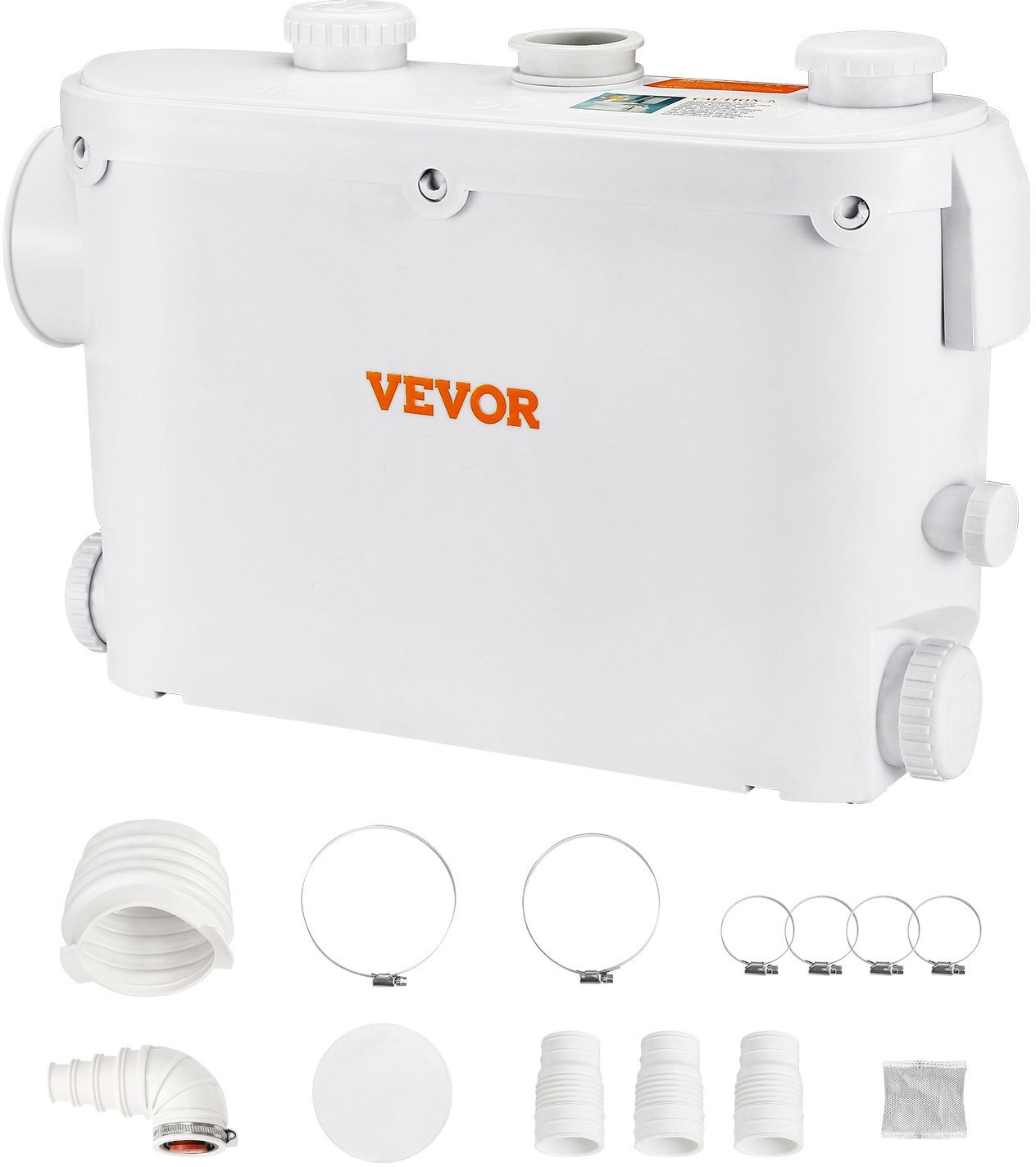 Pompa WC rozdrabniacz Przepompownia Ścieków 6600 l/h 500 W