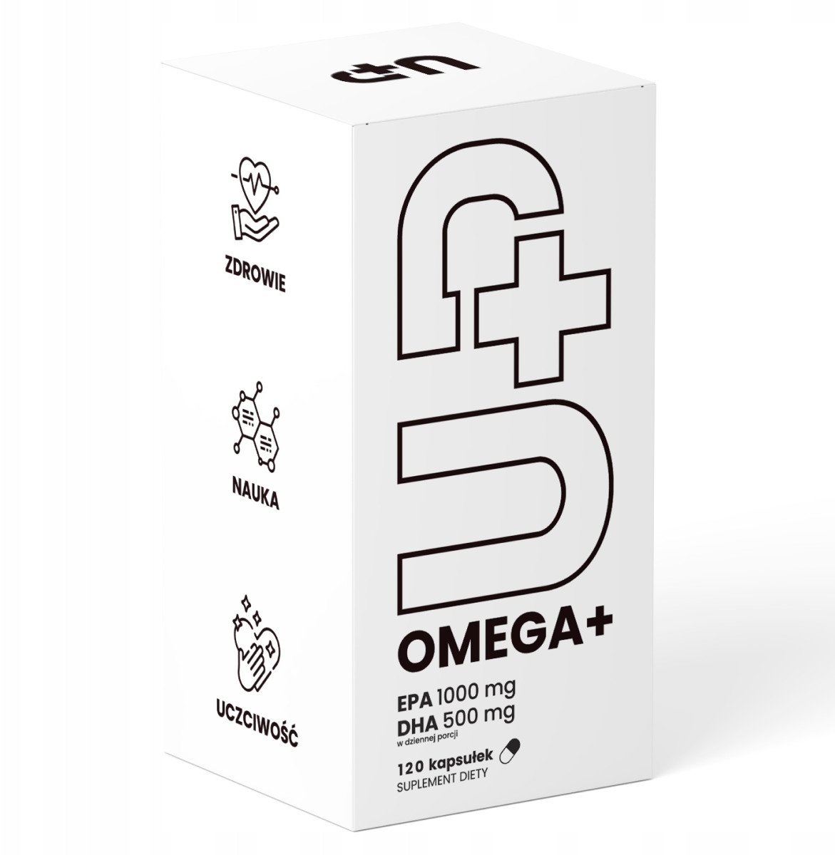 UP HEALTH PHARMA_Omega+ suplement diety 120 kapsułek