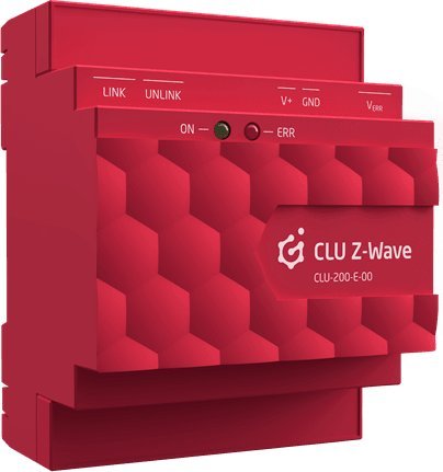 Фото - Турнікет / шлагбаум Grenton Główny moduł systemu DIN CLU Z-Wave (CLU-200-E-00)