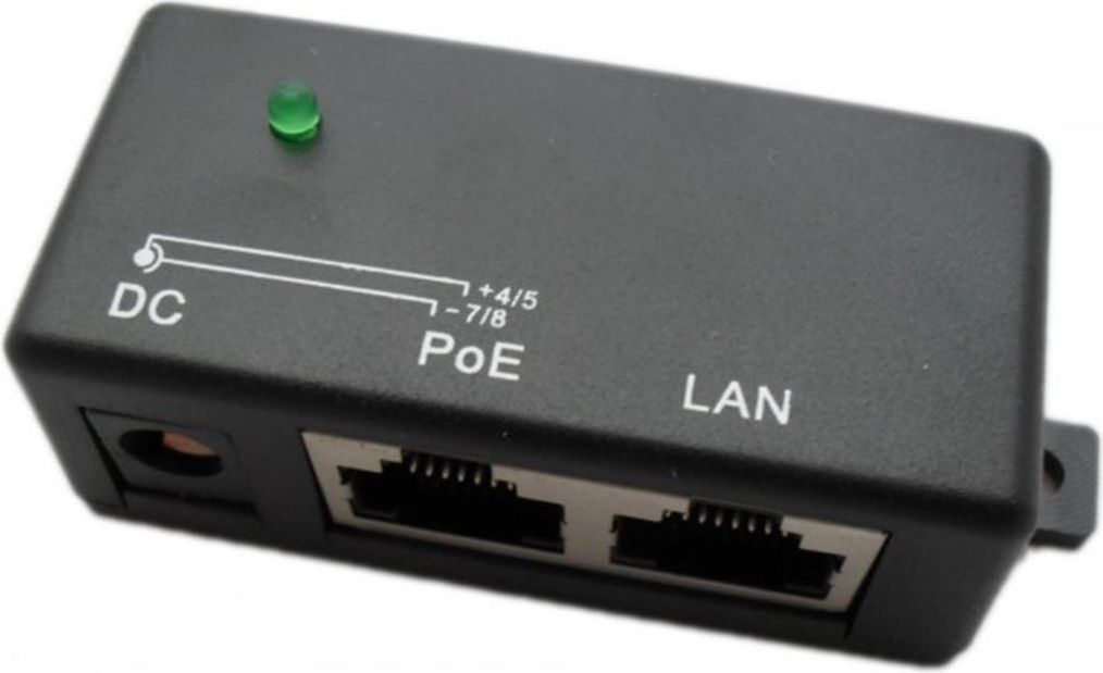 ExtraLink Adapter PoE, 10/100Mbps 12v~48v DC -(ex.1957)