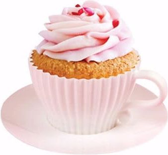 GiftWorld Muffinkowe foremki filiżanki 4 szt.