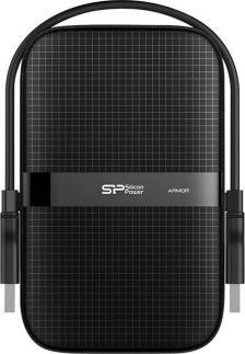 Dysk zewnętrzny HDD Silicon Power Armor A60 4TB Czarno-zielony (SP040TBPHDA60S3A)