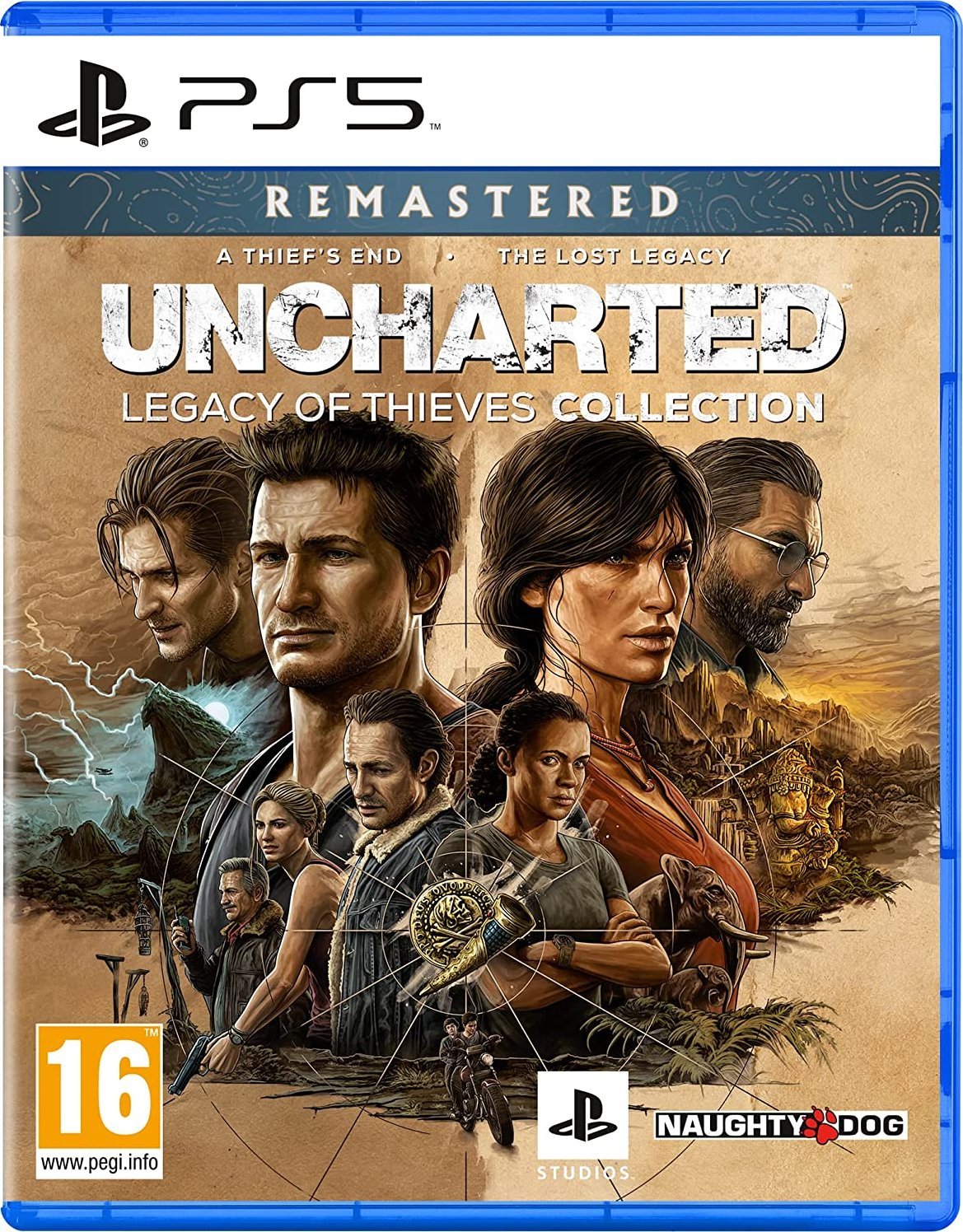 Uncharted : Kolekcja Dziedzictwo Złodziei PL/ENG (PS5)