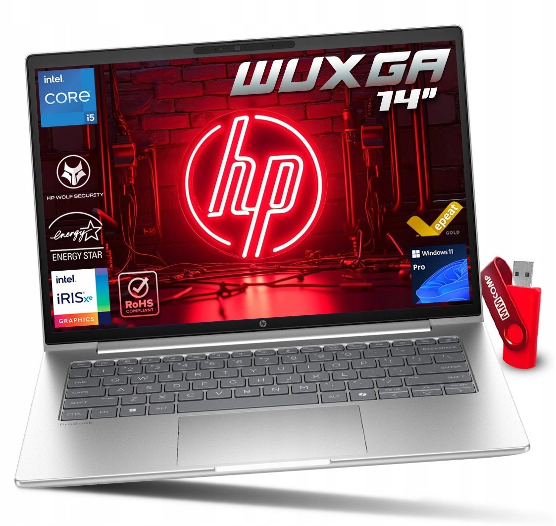 Laptop HP Laptop HP ProBook 4 G1iR i5-1334U 32GB 1TB SSD WUXGA IPS W11 PRO BIZNESOWY