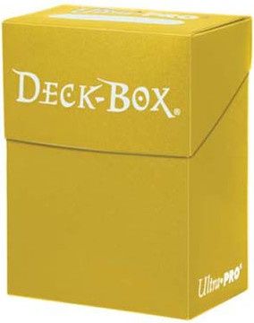 Ultra Pro Deck Box - Yellow