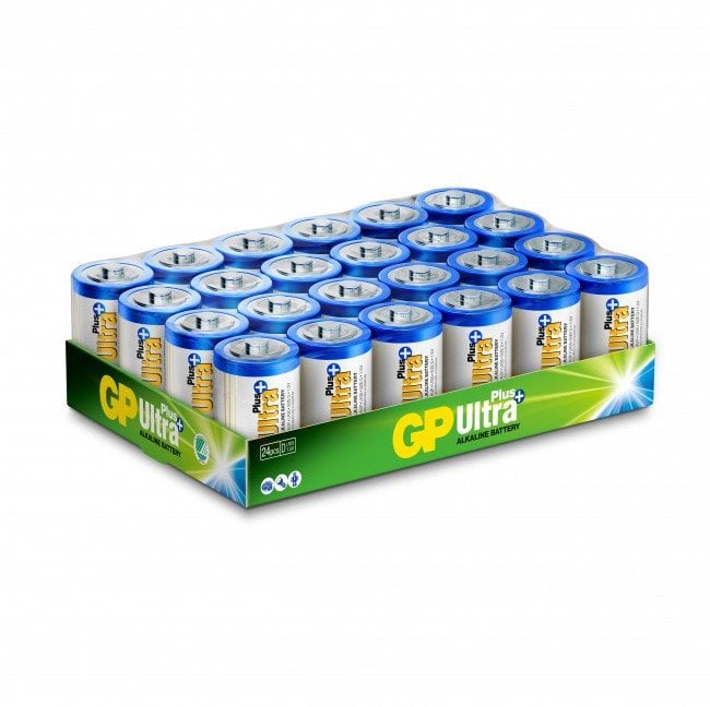Zdjęcia - Bateria / akumulator GP Battery Ultra Plus Alkaline D 1.5V 24-pack 