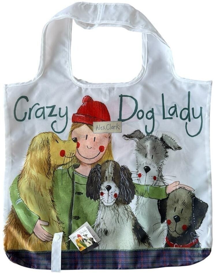 Teka Torba na zakupy Crazy Dog Lady Psiara