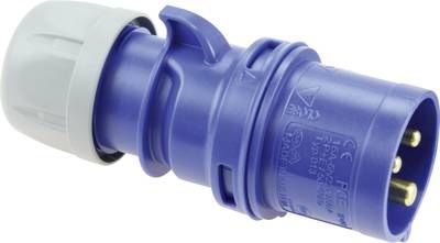 PCESP Wtyczka przenośna 16A 3P 230V niebieska IP44 013-6 Pce polska (013-6)