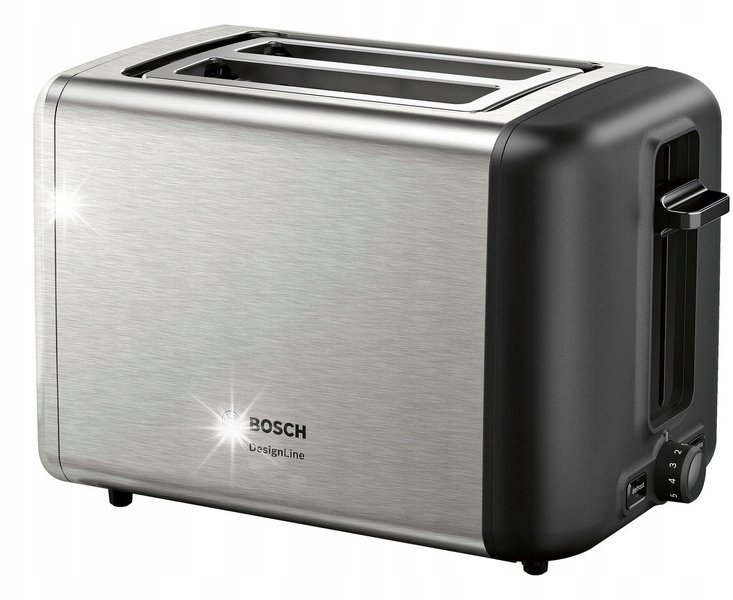 Toster Bosch Toster Bosch TAT3P420 970 W 2 tosty rozmrażanie
