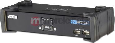 Фото - KVM-перемикач ATEN Przełącznik  Przełącznik KVMP USB DVI/Audio CS-1762A 