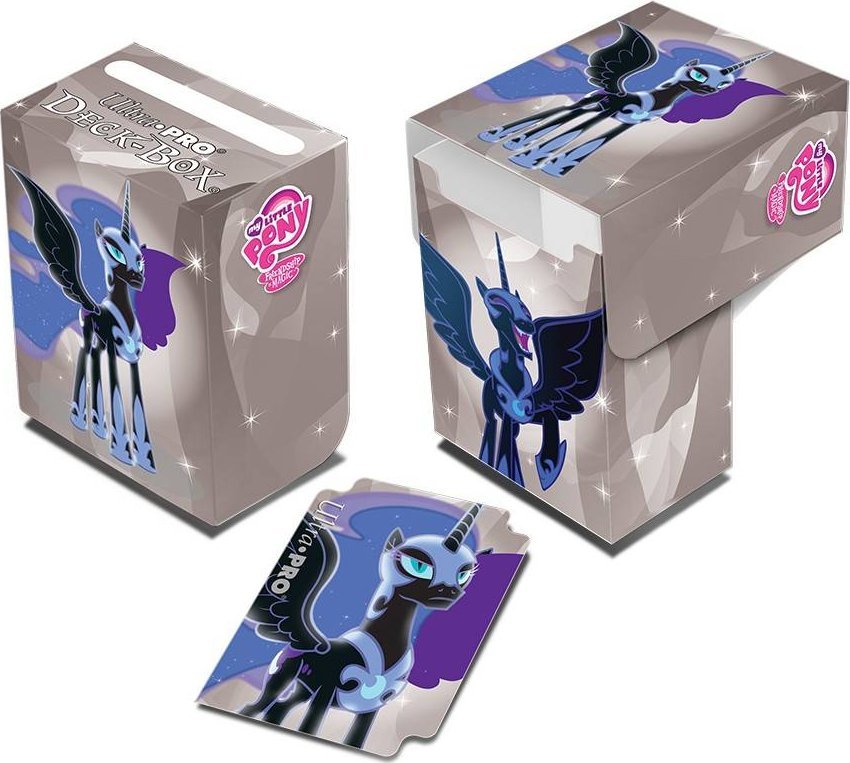 Ultra Pro Pudełko na karty talię MtG Pokemon Magic Deck Box Nightmare Moon My Little Pony