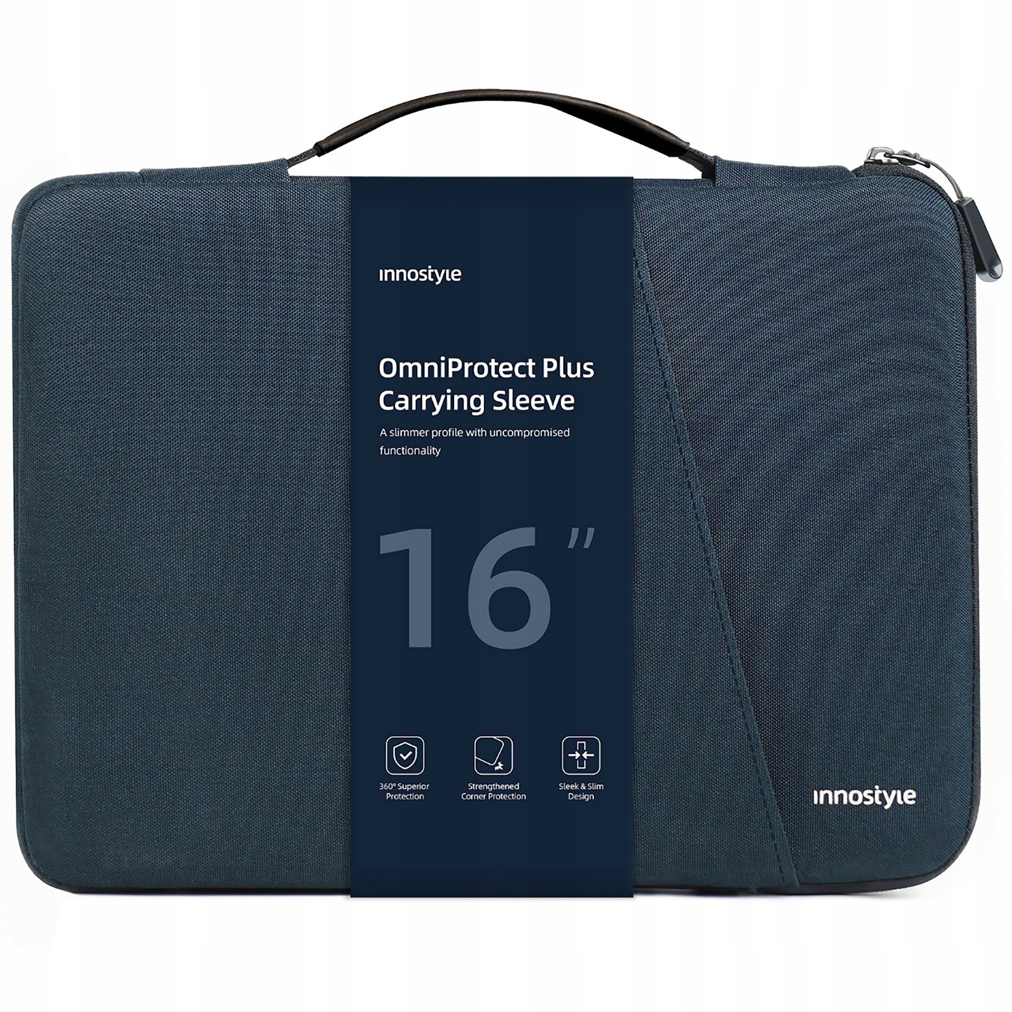 Torba Innostyle INNOSTYLE TORBA NA LAPTOPA 15 6 16 WODOODPORNA ETUI OMNIPROTECT NIEBIESKA