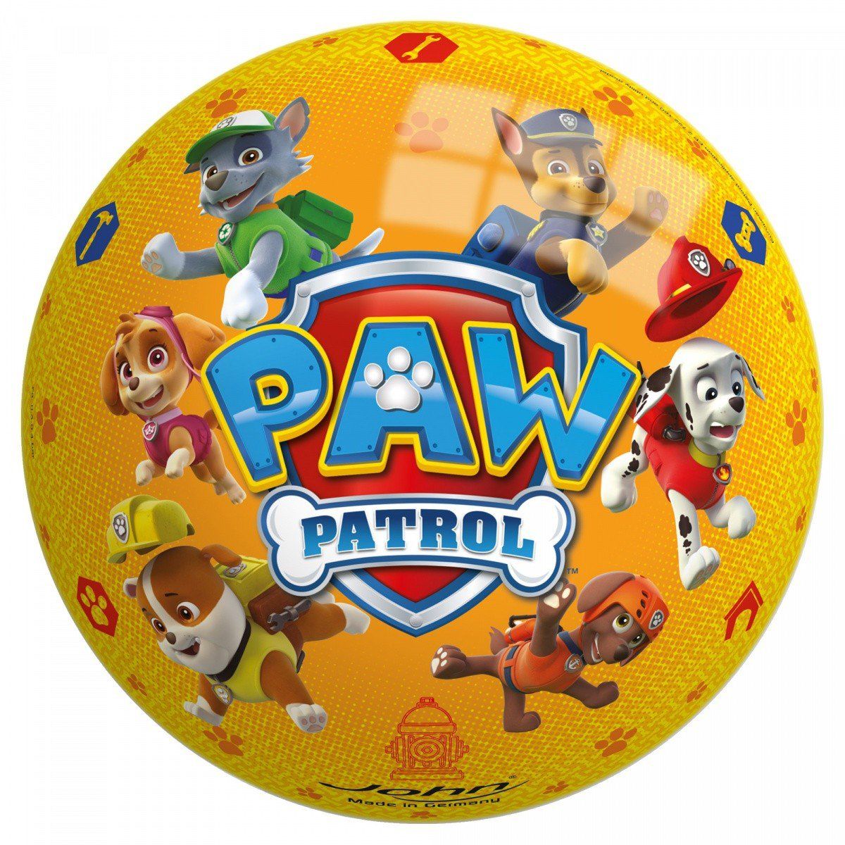 Simba Piłka Kolorowa 23cm John Psi Patrol