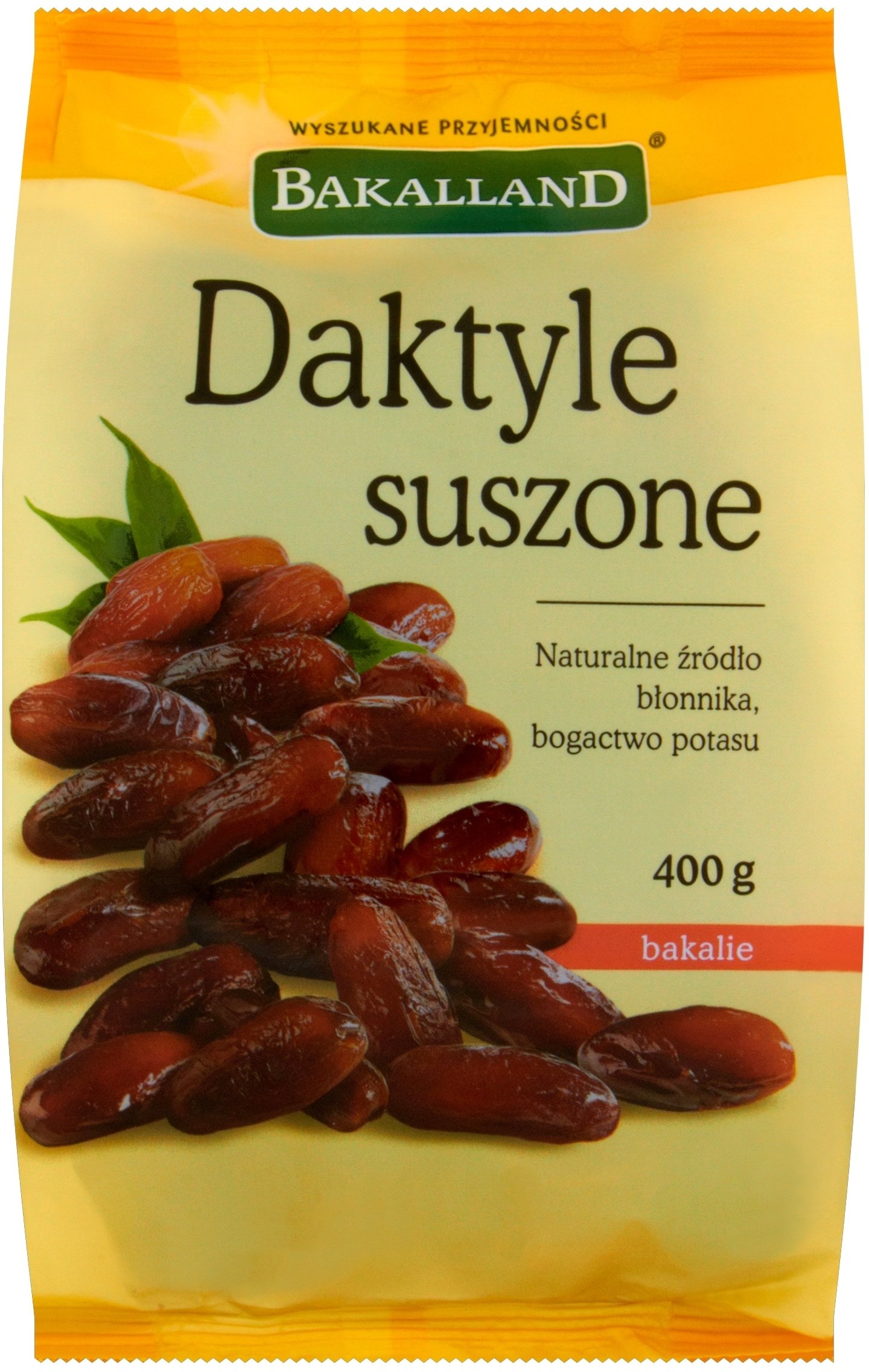 bakalland Daktyle całe owoce BAKALLAND, 400g