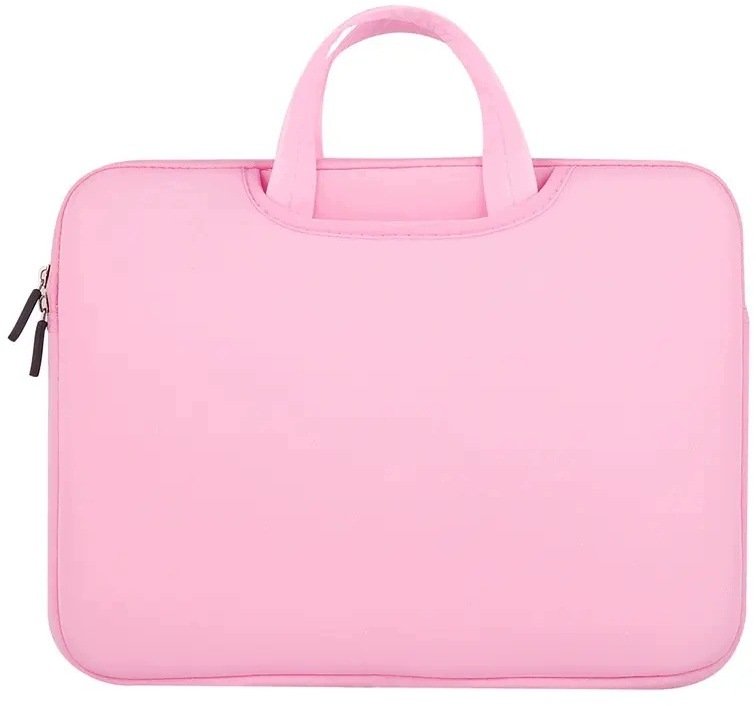 Torba Hurtel Na laptopa 15,6'' uniwersalna - różowa (5907769396137)