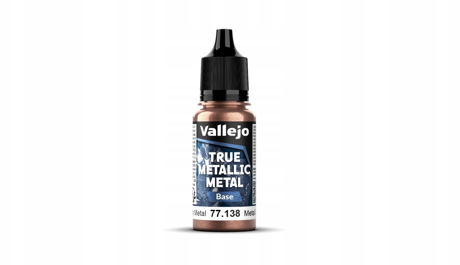 Vallejo Vallejo: 77.138 - True Metallic Metal - Base - Rusty Metal (18 ml)