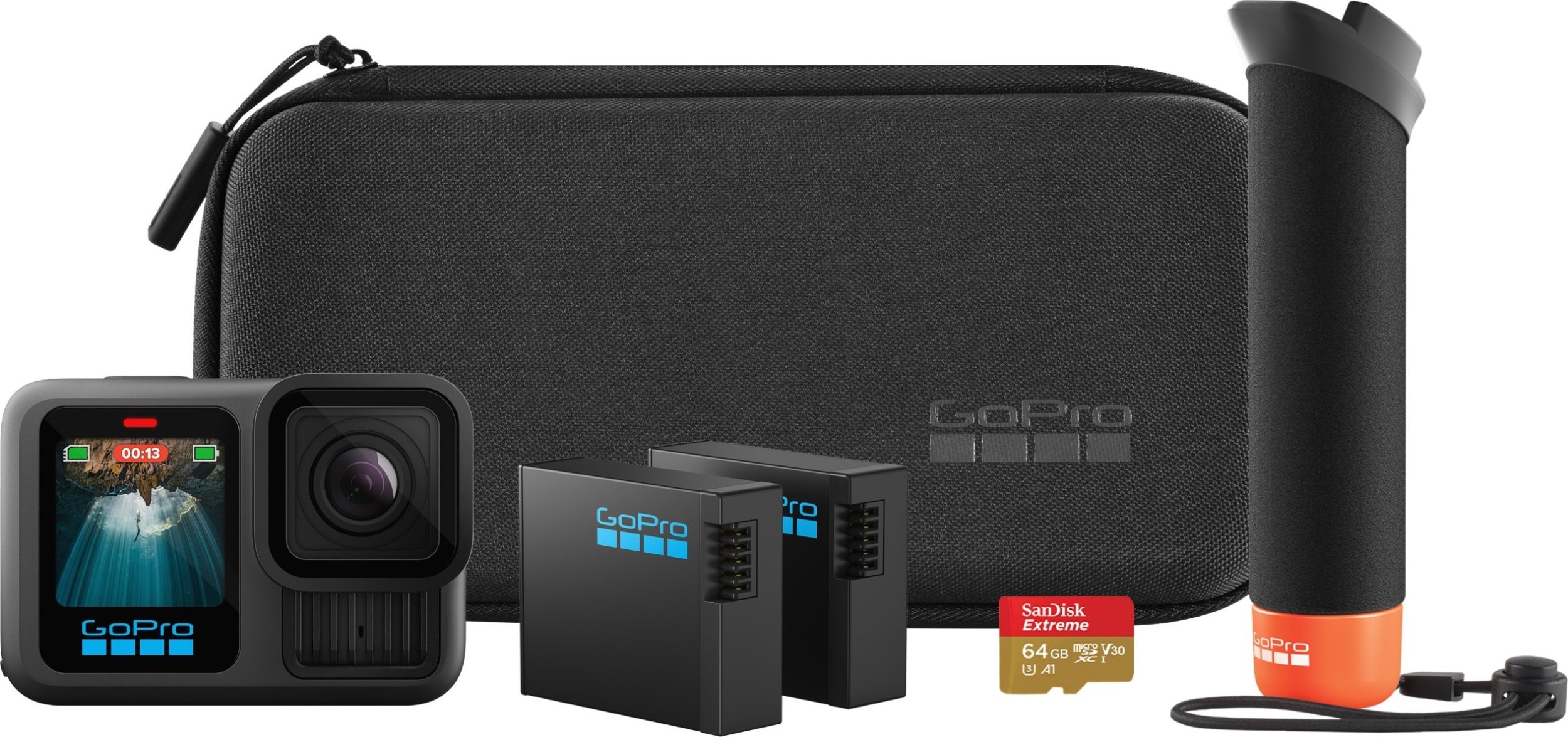 Kamera GoPro Hero 13 Accessory Bundle czarna