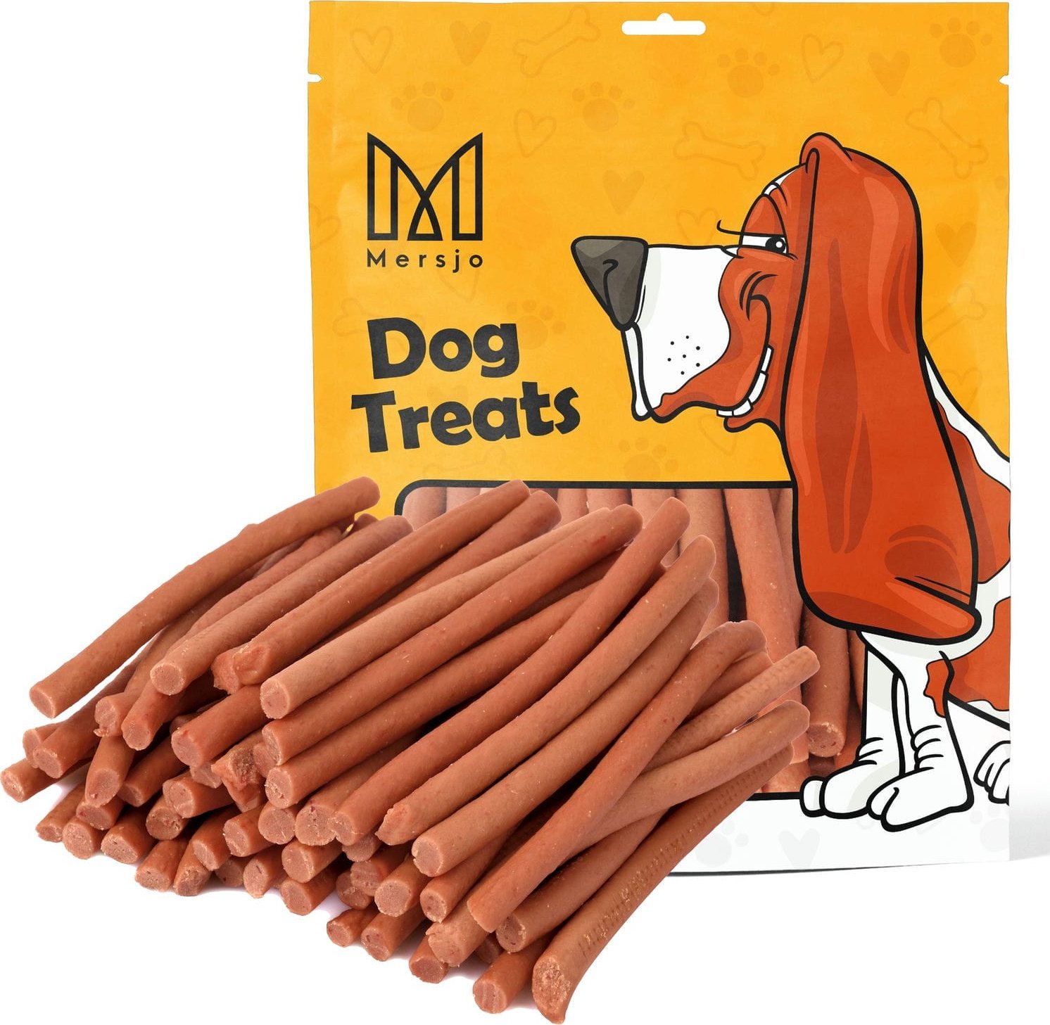 Mersjo Przysmak dla psa - Kabanosy z kaczki 500g