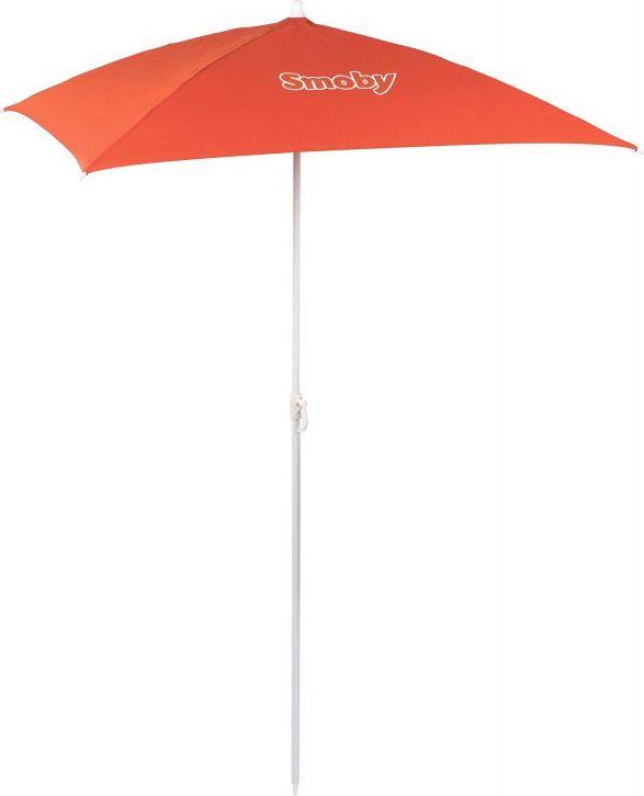 Zdjęcia - Parasol plażowy Smoby Parasol ogrodowy Czerwony 80x90 cm 