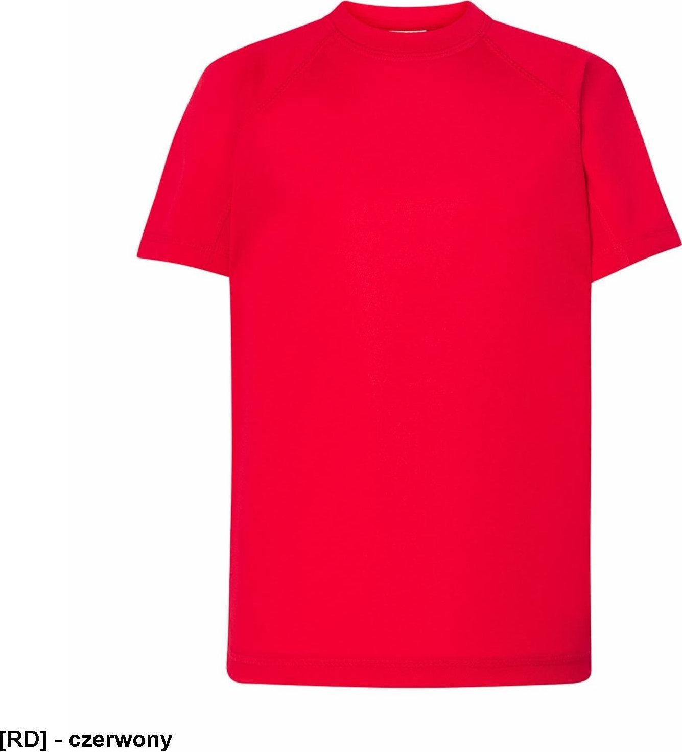 JHK TSRKSPOR SPORT KID - T-shirt dziecięcy z krótkim rękawem - czerwony - wzrost 110-152cm. 3-4