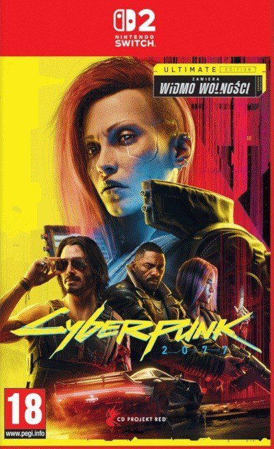 Gra Nintendo Switch 2 Cyberpunk 2077 Ultimate Edition PL Edycja Kolekcjonerska
