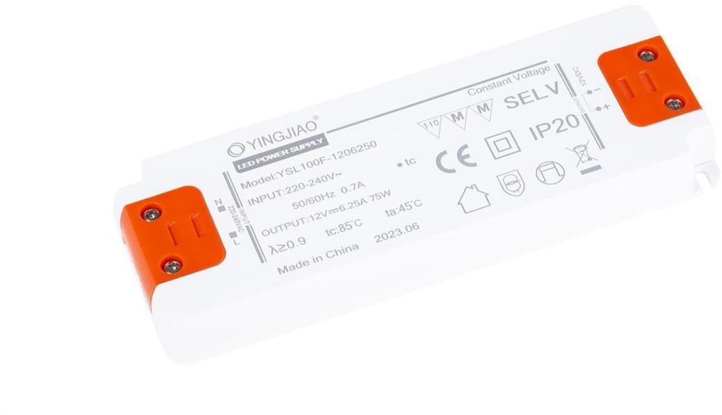 YingJiao Zasilacz stałonapięciowy LED Yingjiao YSL100F 12V 6,25A 75W