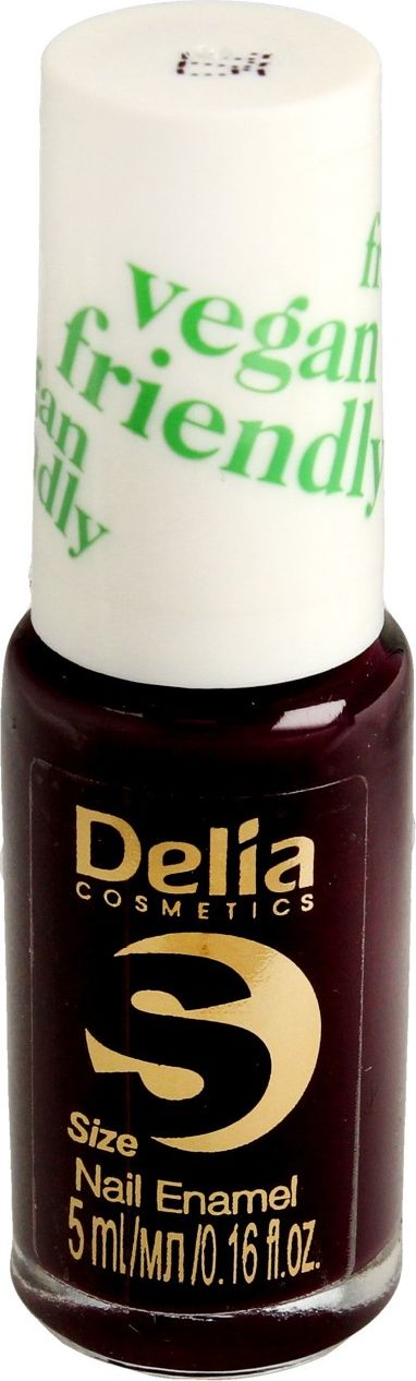 Delia Cosmetics Emalia do paznokci Size S nr 225 Black Berry 5ml