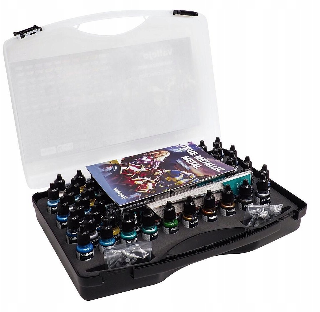 Vallejo Vallejo: True Metallic Metal - Full Collection - Case