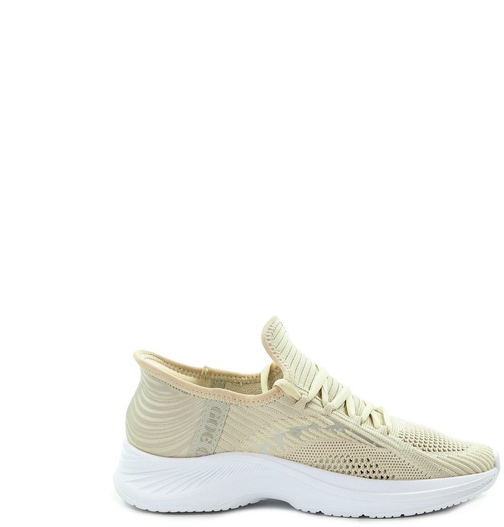 GOE Damskie sneakersy beżowe Slip-ins RR2N4089 BEIGE 37