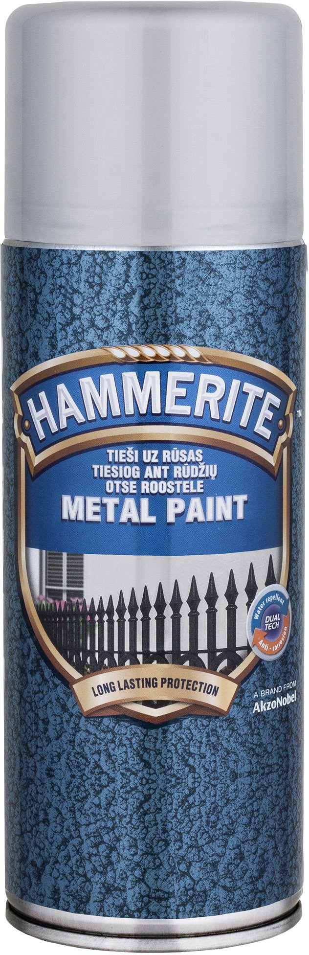 SPRAY PAINT HAMMERED HÕBEHALL 400ML