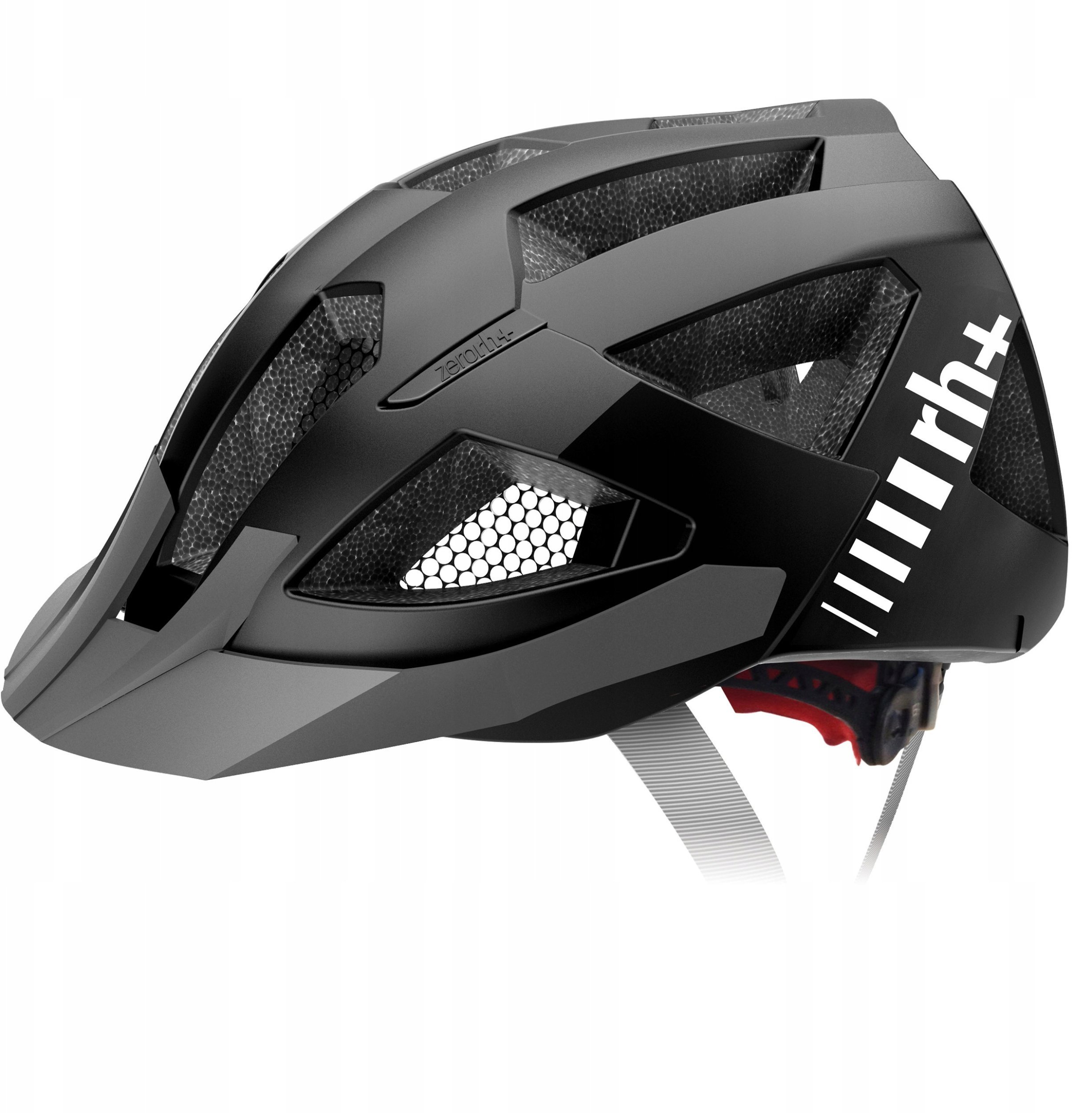 Kask rowerowy zeroRH+ BLACK COMBO MATT BLACK - XS/M