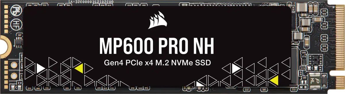 Dysk SSD Corsair MP600 Pro NH 4TB M.2 2280 PCI-E x4 Gen4 NVMe (CSSD-F4000GBMP600PNH)