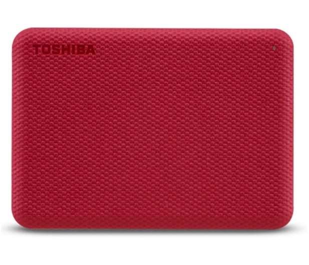 Dysk zewnętrzny HDD Toshiba Canvio Advance 1TB Czerwony (HDTCA10ER3AA)