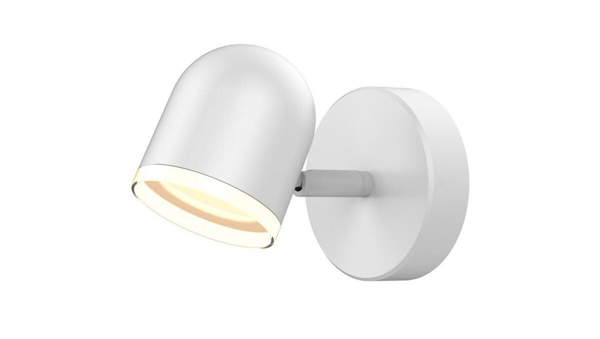 Kinkiet Eko-Light Kinkiet ruchomy lampa ścienna regulowana 4,2W LED RAWI 1 biały 3000K GOLDLUX (Polux)
